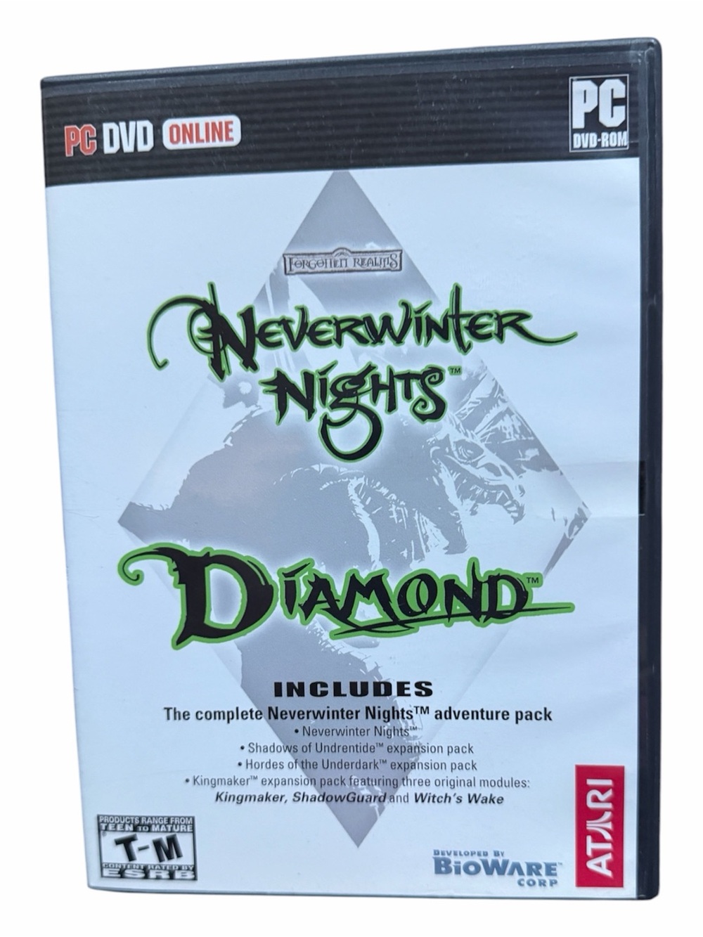 Neverwinter Nights Diamond PC DVD-ROM - White & Green Cover